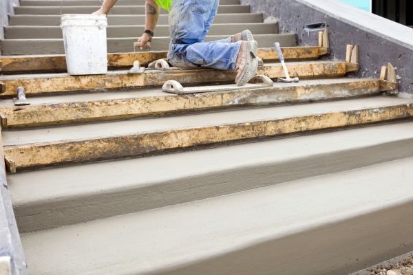Concrete Steps Pouring in Kokomo