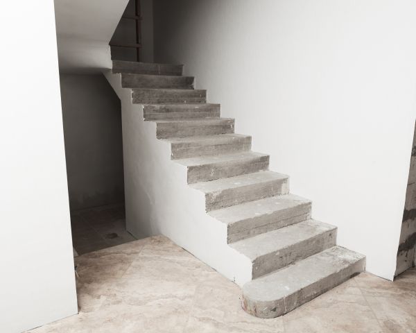 Cement Step Installation in Kokomo