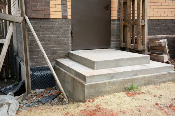 Cement Steps Construction in Kokomo